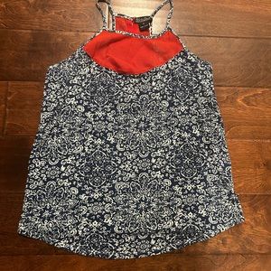 Lucky Brand Mesh Detail Tank Top